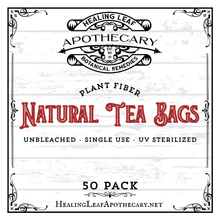 Load image into Gallery viewer, Natural Tea Bags