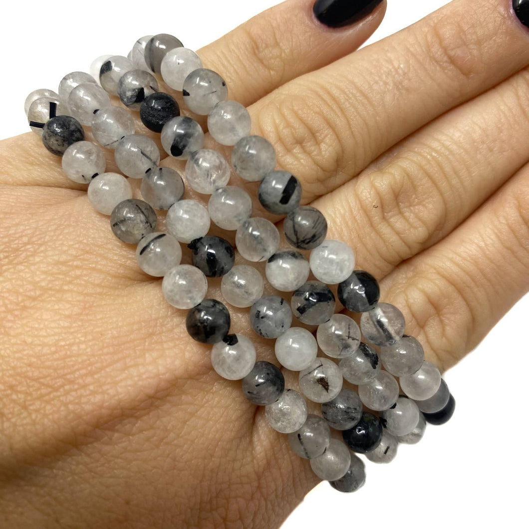 Crystal Stretch Bracelets 6mm