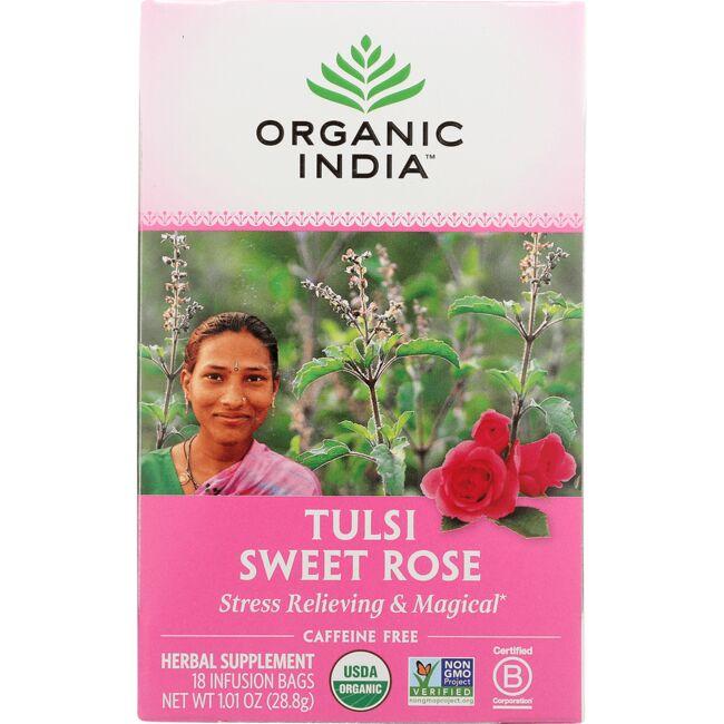 Organic India Tulsi Sweet Rose