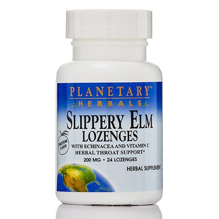 Slippery Elm Lozenges - Echinacea and Vitamin C