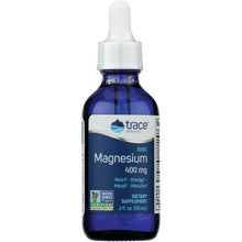 Load image into Gallery viewer, Trace Minerals Liquid Ionic Magnesium 2oz
