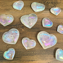 Load image into Gallery viewer, Polished Puffy Crystal Hearts
