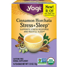 Load image into Gallery viewer, Yogi Cinnamon Horchata Stress+Sleep
