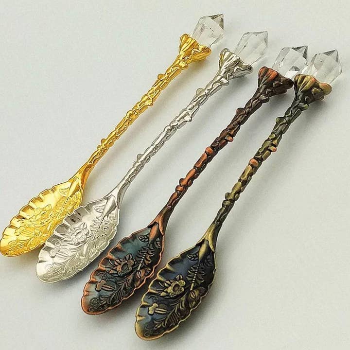 Mini Crystal Spoons