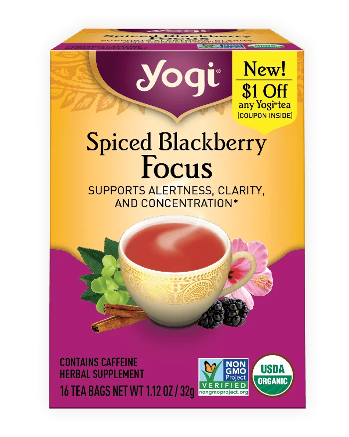 Yogi Spiced Blackberry Focus