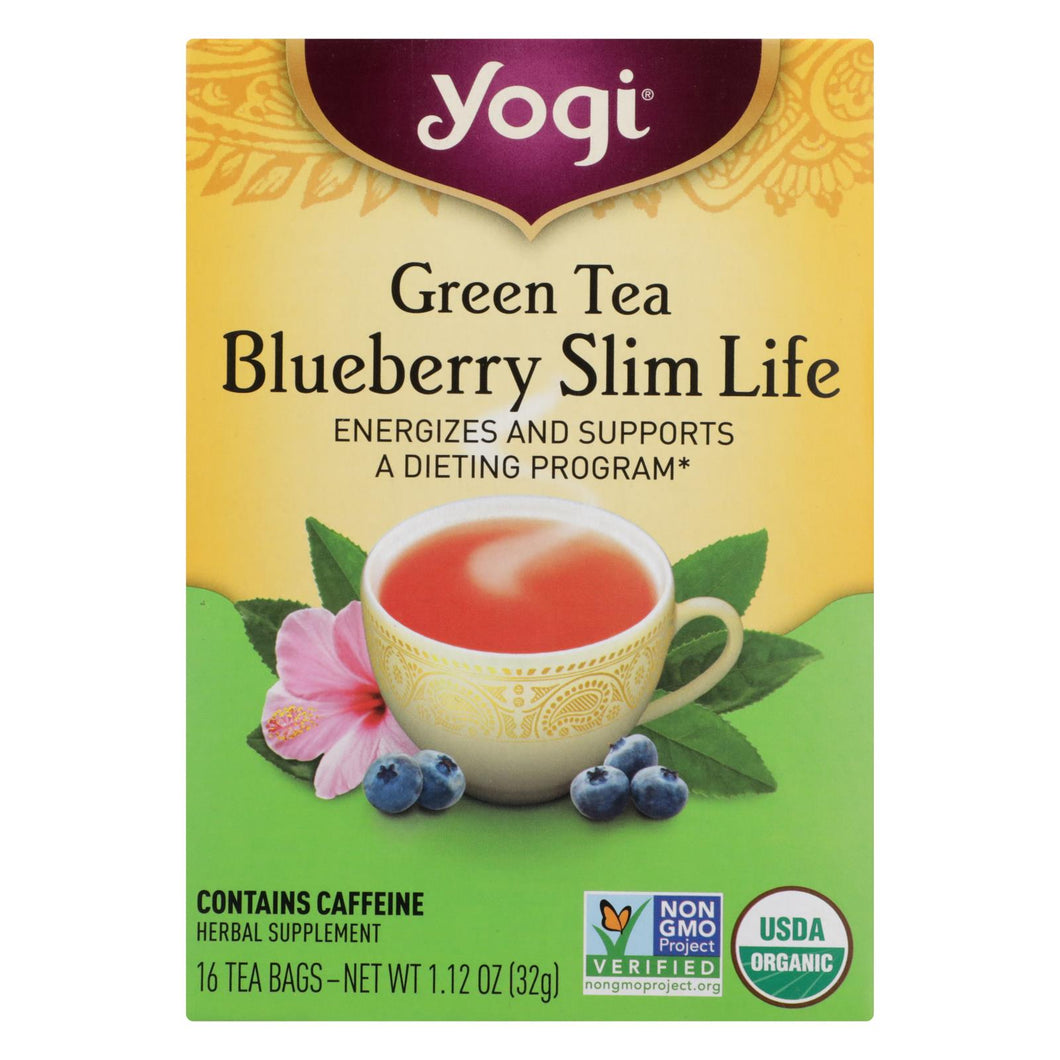 Yogi Green Tea Blueberry Slim Life