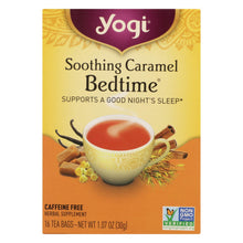 Load image into Gallery viewer, Yogi Soothing Caramel Bedtime Tea
