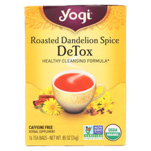 Load image into Gallery viewer, Yogi Roasted Dandelion Spice Detox
