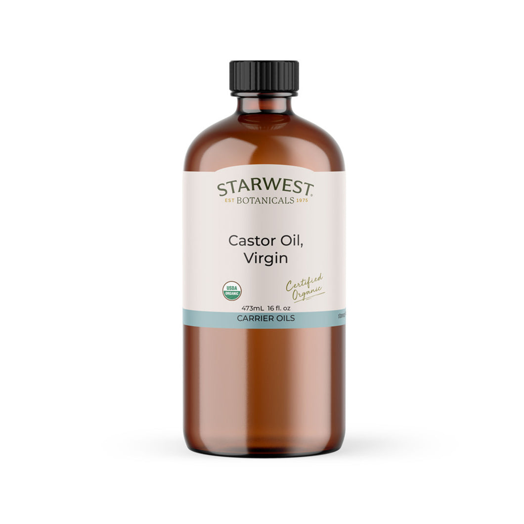 CASTOR OIL ORGANIC 16 OZ